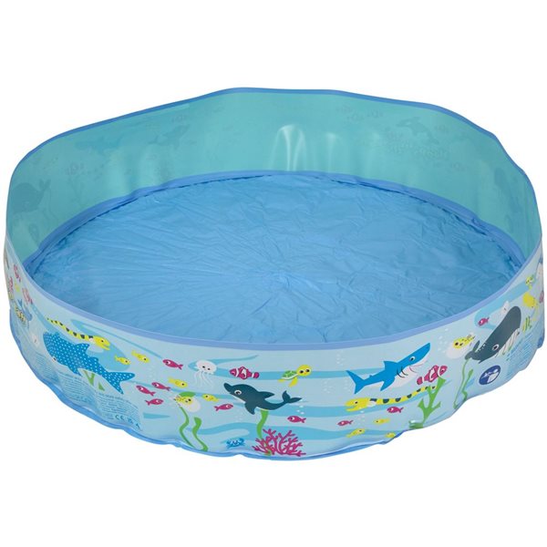 Pool Central 47 x 47-in Blue Round Rigid Sea Life Kiddie