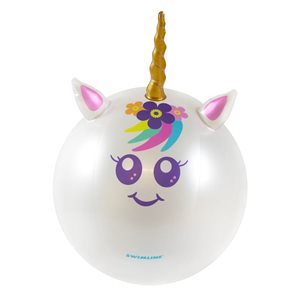 Swim Central 29-in Inflatable Rainbow Unicorn Beach Ball