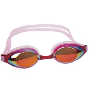 Pool Central 7-in Pink Mirrored Swimming Goggles