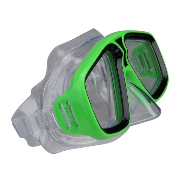 Swim Central Laguna 6.25-in Green Swim Mask