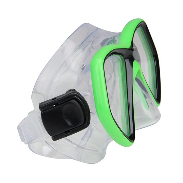 Pool Central 6.25-in Green Kid's Swim Mask