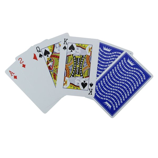 Swim Central 3.5-in Blue Waterproof Swimming Pool Deck of Cards