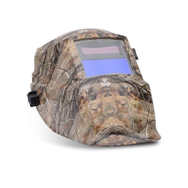 Lincoln Electric Welding Helmet Auto-Darkening Shades 9-13 - Autumn Camo