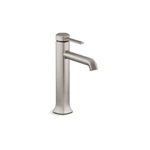 KOHLER Occasion Brushed Nickel Tall Single-Handle Bathroom Sink Faucet - 1.2 Gpm