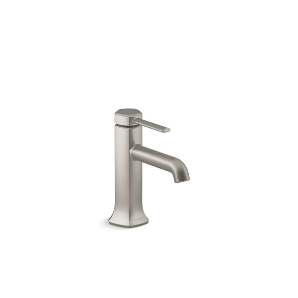 KOHLER Occasion Brushed Nickel Single Handle Bathroom Sink Faucet 1 2   332010095 MainImage 001 L 