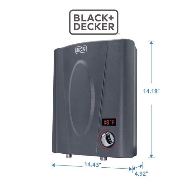 Black decker 240 volt 11 kw 2.5 Gpm Point Of Use Tankless Electric