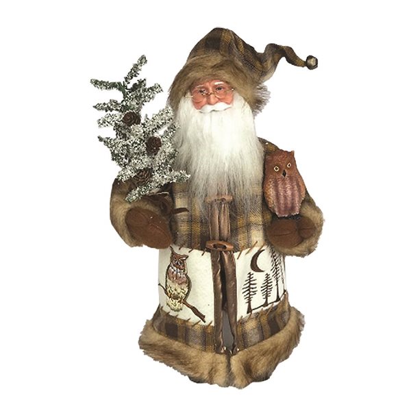 Santa's Workshop 15-in Night Owl Claus 6054 | RONA