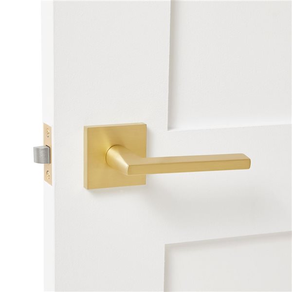 Explore Hardware Monaco Gold Reversible Door Handle - 4-pack