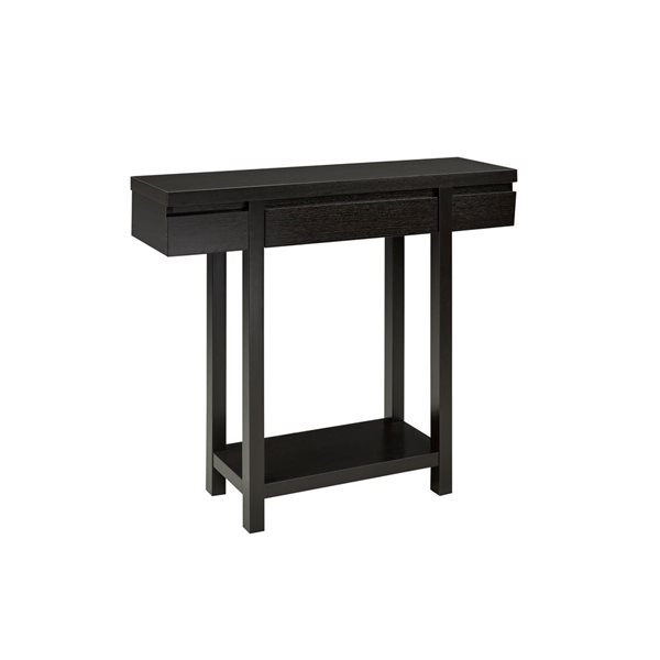 Brassex Caspian Dark Cherry Modern Console Table