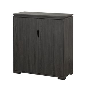 Armoire à souliers en bois gris par Brassex, 14 paires