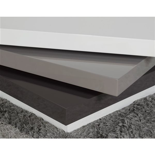 Brassex Crisanto Tri-Tone Stone Coffee Table