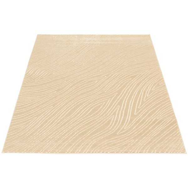 Tapis Vector par ECARPET rectangulaire ivoire de 5,25 pi x 7,5 pi