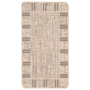 ECARPET Solea 2-ft x 4-ft Tan Rectangular Area rug