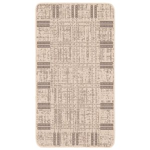Tapis Solea par ECARPET rectangulaire ocre de 2 pi x 4 pi