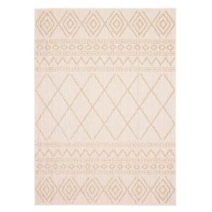 ECARPET Nolita 8-ft x 10-ft Taupe Rectangular Area rug