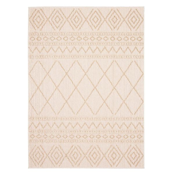 Tapis Nolita par ECARPET rectangulaire taupe de 8 pi x 10 pi