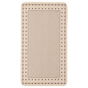 Tapis Nadia par ECARPET rectangulaire ocre de 2 pi x 4 pi