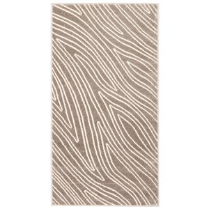 Tapis Vector par ECARPET rectangulaire taupe de 2,75 pi x 5 pi