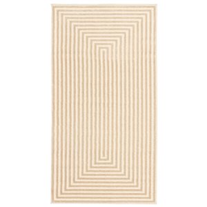 Tapis Trona par ECARPET rectangulaire ivoire de 2,75 pi x 5 pi