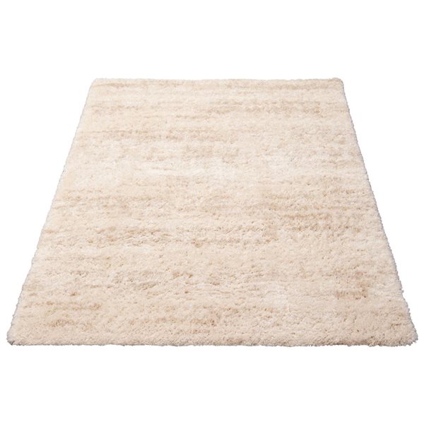 ECARPET Sia 6.5-ft x 9.5-ft Cream Rectangular Area rug