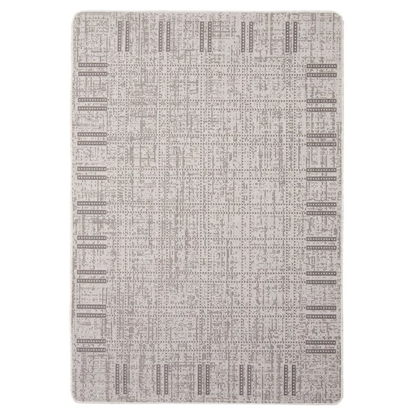 Tapis 3D Moderne Goutte De Larme 160x210 Cm - Gris, Crème, Argent - Qualité Supérieure RUGWORLD
