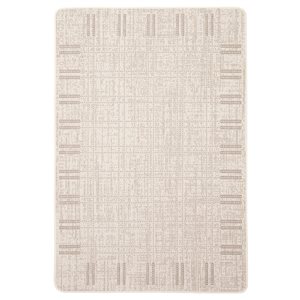 Tapis Solea par ECARPET rectangulaire ivoire de 4,5 pi x 6,5 pi