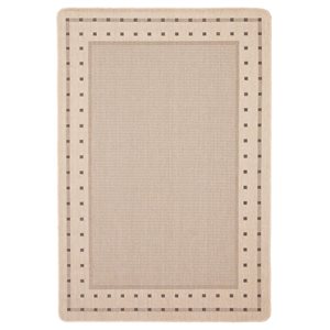 ECARPET Nadia 4.5-ft x 6.5-ft Tan Rectangular Area rug