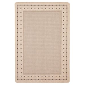 Tapis Nadia par ECARPET rectangulaire ocre de 4,5 pi x 6,5 pi