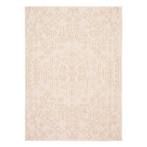 ECARPET Umbra 5-ft x 7-ft Taupe Rectangular Area rug