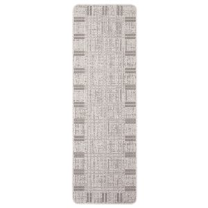 ECARPET Solea 2-ft x 6.5-ft Grey Rectangular Runner