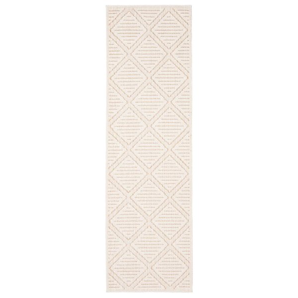 Tapis de passage Tosca par ECARPET rectangulaire taupe de 2,5 pi x 12 pi