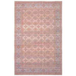 Tapis Turkoman par ECARPET rectangulaire cuivre de 7,75 pi x 10 pi