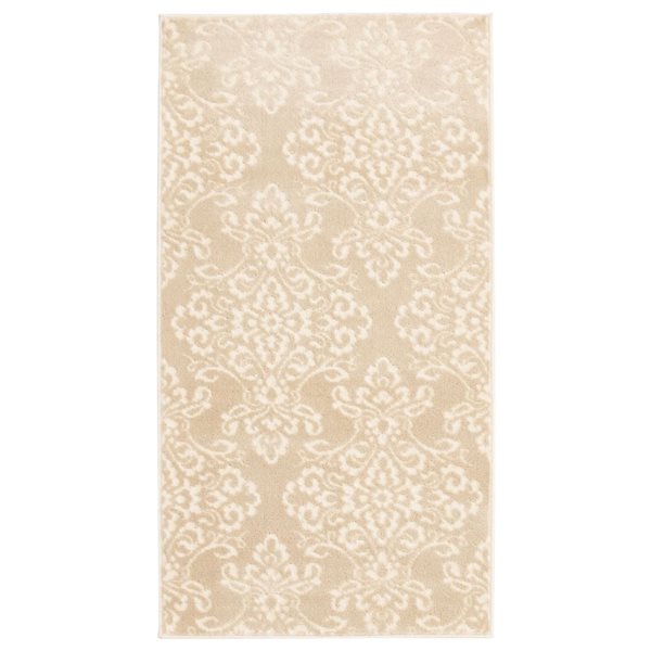 ECARPET Patty 2.75-ft x 5-ft Ivory Rectangular Area rug