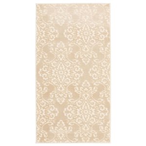 ECARPET Patty 2.75-ft x 5-ft Ivory Rectangular Area rug