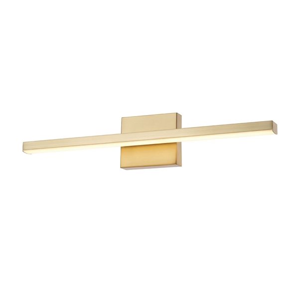 Globe Electric Jensen 24in 1light Matte Brass Gold Modern Vanity