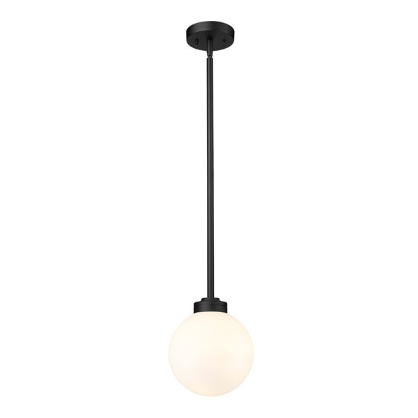 Z-Lite Black Laurent 1-Light Outdoor Pendant