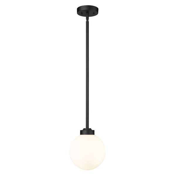 Z-Lite Black Laurent 1-Light Outdoor Pendant