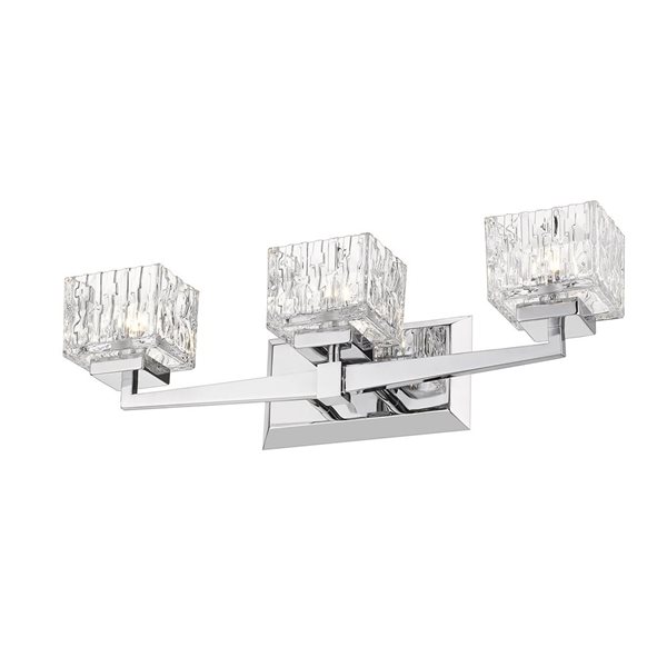 Z-Lite Chrome Rubicon 3-Light Vanity