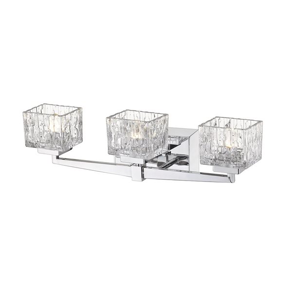 Z-Lite Chrome Rubicon 3-Light Vanity