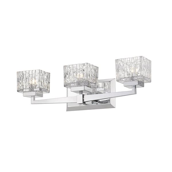 Z-Lite Chrome Rubicon 3-Light Vanity