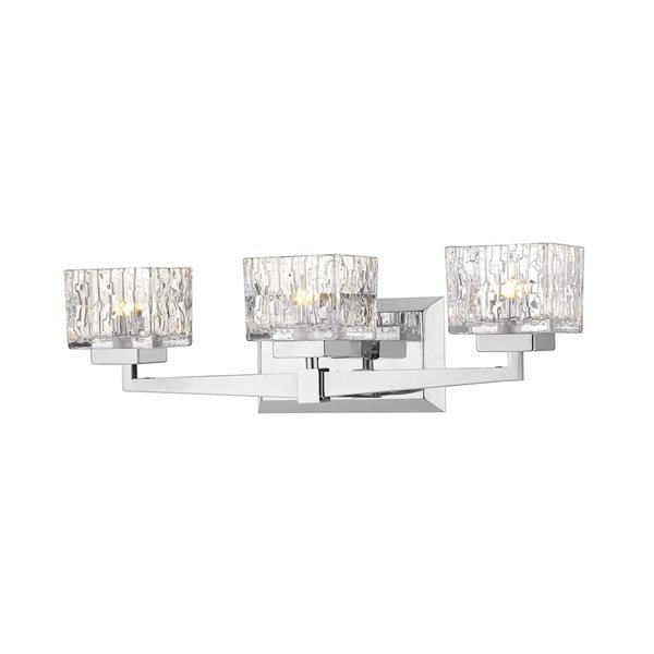 Z-Lite Chrome Rubicon 3-Light Vanity