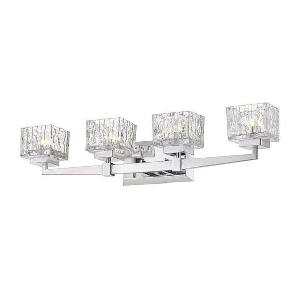 Z-Lite Chrome Rubicon 4-Light Vanity