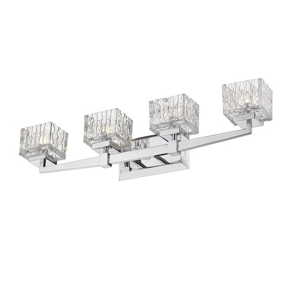 Z-Lite Chrome Rubicon 4-Light Vanity