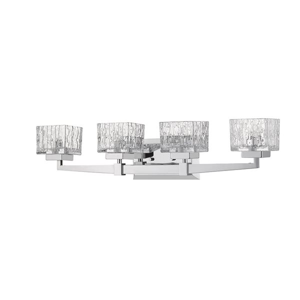 Z-Lite Chrome Rubicon 4-Light Vanity