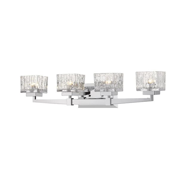 Z-Lite Chrome Rubicon 4-Light Vanity