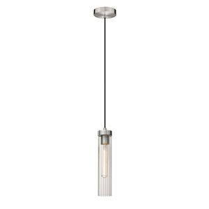 Z-Lite Brushed Nickel Beau 1-Light Pendant