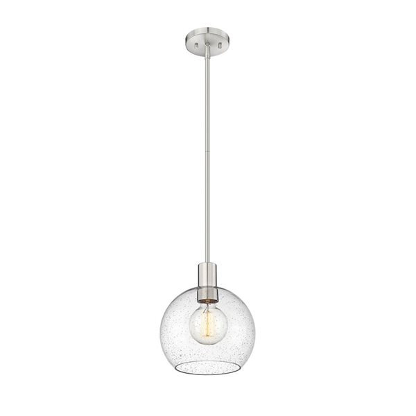 Z-Lite Brushed Nickel Margo 1-Light Pendant