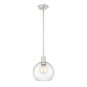 Z-Lite Brushed Nickel Margo 1-Light Pendant