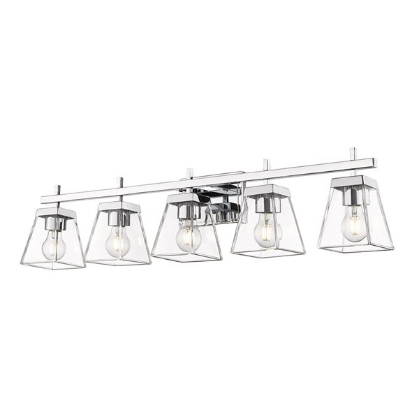 Z-Lite Chrome Lauren 5-Light Vanity