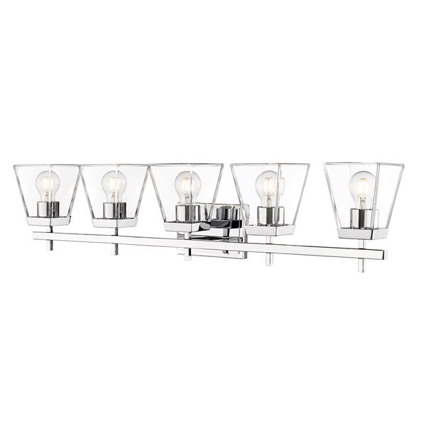 Z-Lite Chrome Lauren 5-Light Vanity